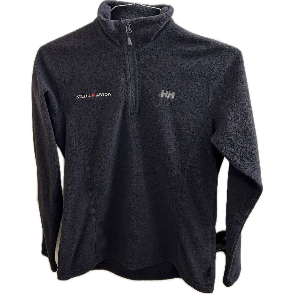 Helly Hansen Polartec Stella Artois Branded Fleece Zip Up Black Medium